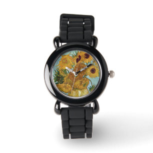 Sonnenblumen von Vincent Van Gogh Armbanduhr