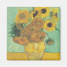 Sonnenblumen von Vincent Van Gogh Magnet