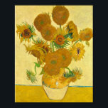 Sonnenblumen von Vincent Van Gogh Poster<br><div class="desc">Sonnenblumen von Vincent Van Gogh</div>