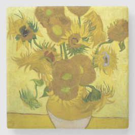 Sonnenblumen von Vincent Van Gogh Steinuntersetzer