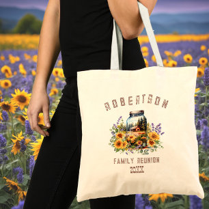 Sonnenblumen Waldfamilie Wiedersehen Tote Beutel Tragetasche