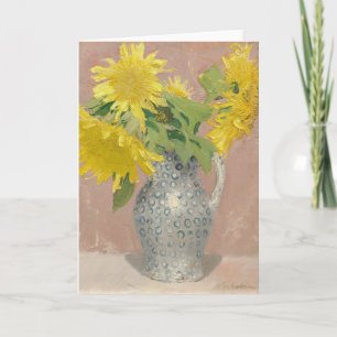 Sonnenblumen   William Nicholson Karte