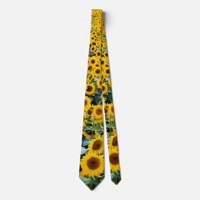 Sonnenblumen, Wisconsin-Feld Krawatte (Vorderseite)