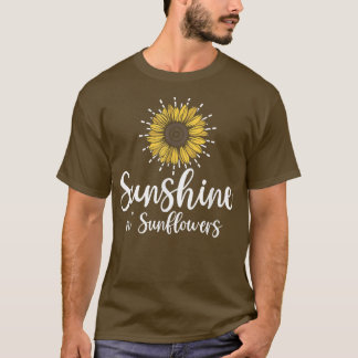 Sonnenblumen Zuhause Garden - Gartenfeld Sonnenblu T-Shirt