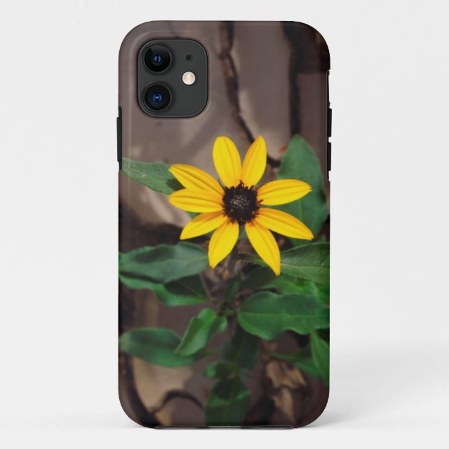 Sonnenblumenanbau aus Rack Case-Mate iPhone Hülle (Rückseite)