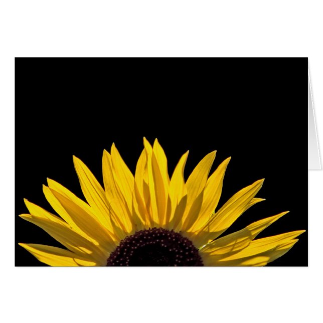 Sonnenblumenausweis (Vorderseite (Horizontal))