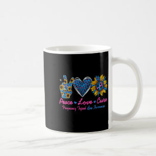 Sonnenblumenband Schwangerschaft Säuglingsverlust Kaffeetasse