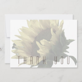 Sonnenblumenbeerdigung Danke