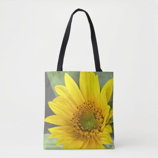 Sonnenblumenbeutel Tasche (Vorderseite)