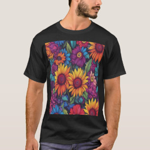 Sonnenblumenblume #212 - T-Shirt