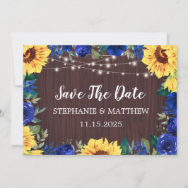 Sonnenblumenblume, Blumenblume, die Hochzeit spart Save The Date