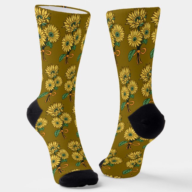 SonnenblumenBouquets Socken (Von Creator hochgeladen)