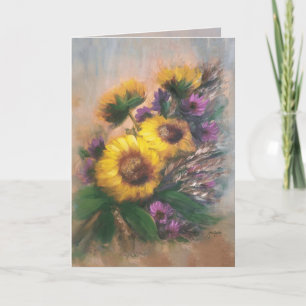 Sonnenblumenbrise 5X7 Karte