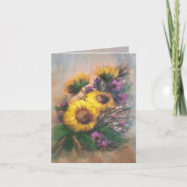 Sonnenblumenbrise Karte