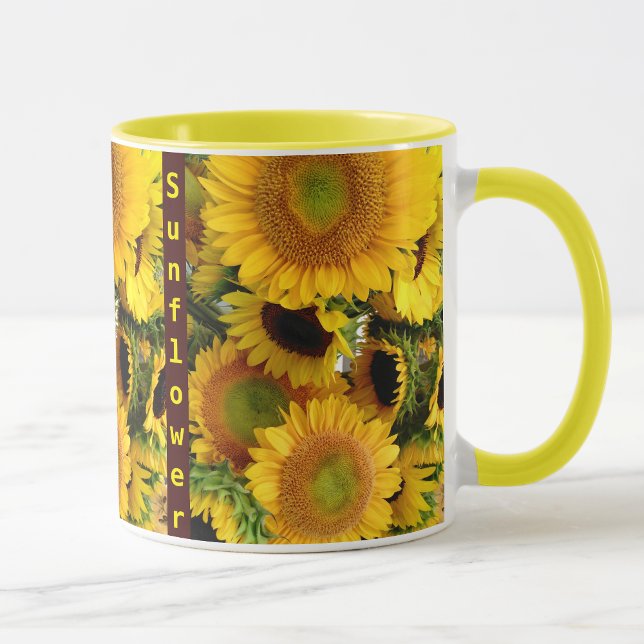 Sonnenblumencoffee Cup Sunshine Tasse Persönliche  (Von Creator hochgeladen)