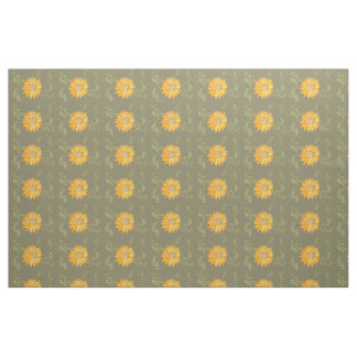 Sonnenblumendesign Stoff