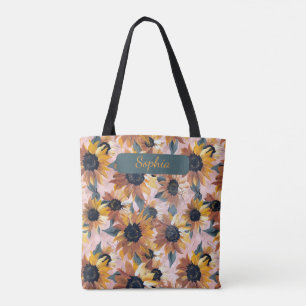 Sonnenblumendesign Tasche