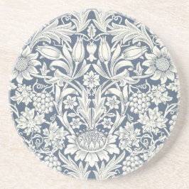 Sonnenblumendesign (von William Morris) Getränkeuntersetzer