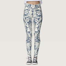 Sonnenblumendesign (von William Morris) Leggings