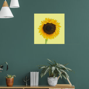 Sonnenblumendruck Poster