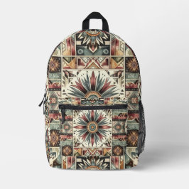 Sonnenblumenernte Bedruckter Rucksack