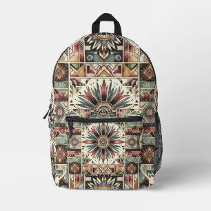 Sonnenblumenernte Bedruckter Rucksack