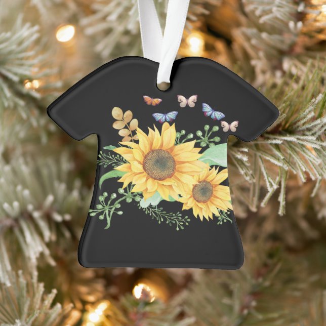 Sonnenblumenfeder Ornament (Baum)