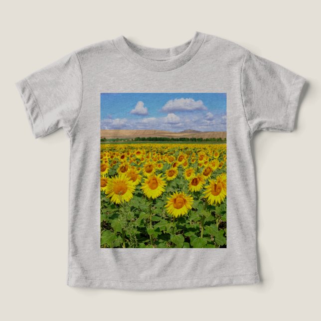 Sonnenblumenfeld (Design Vorderseite)
