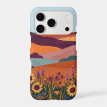 Sonnenblumenfeld-iPhone-Hülle