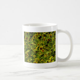 Sonnenblumenfeld Kaffeetasse