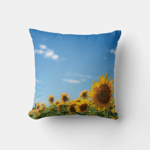 Sonnenblumenfeld Kissen