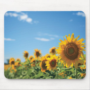 Sonnenblumenfeld Mousepad