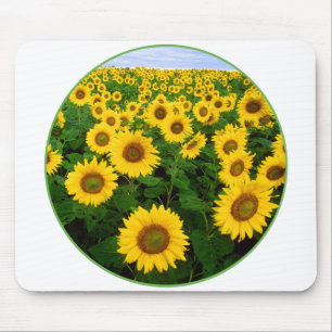 Sonnenblumenfeld Mousepad