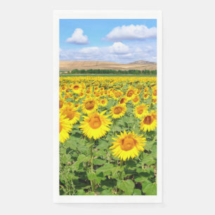 Sonnenblumenfeld Serviette