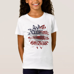 Sonnenblumenflagge  T-Shirt