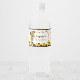 Sonnenblumenflasche