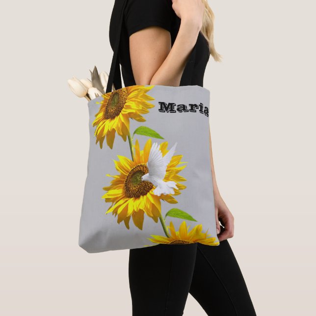 Sonnenblumenflorentoilette Tasche (Von Nahem)
