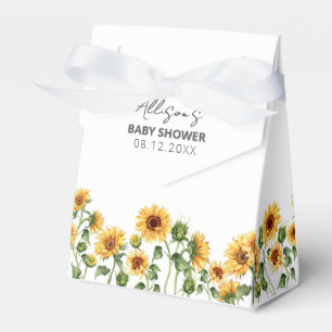 Sonnenblumengarten Blumendusche Geschenkschachtel