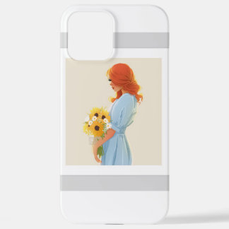 Sonnenblumengehäuse und Werkzeug iPhone 12 Pro Max Hülle