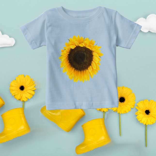 Sonnenblumengeschenke Baby T-shirt (Von Creator hochgeladen)