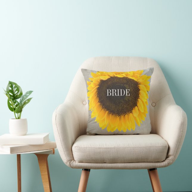 Sonnenblumengeschenke Kissen (Stuhl )