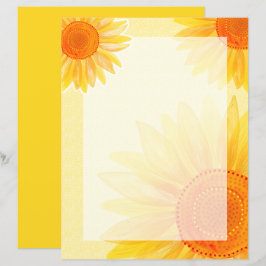 Sonnenblumengeschirr