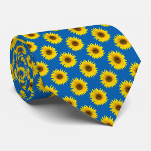 Sonnenblumenhintergrund Krawatte