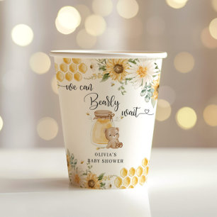 Sonnenblumenhonig Bärendusche Pappbecher