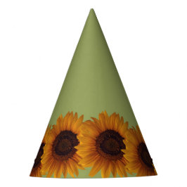 Sonnenblumenhüte für Party Partyhütchen