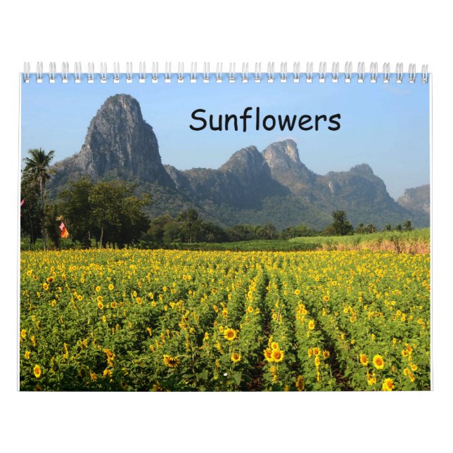 Sonnenblumenkalender Kalender (Titelbild)