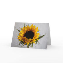 Sonnenblumenkarte