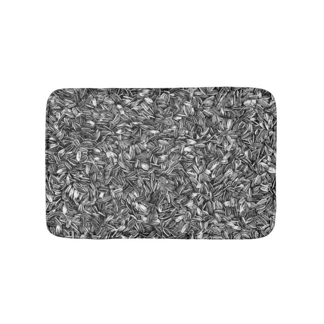 Sonnenblumenkerne Badematte (Vorderseite)