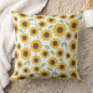 Sonnenblumenkissen Kissen
