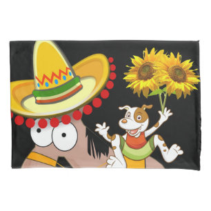 Sonnenblumenkissenfall Kissenbezug